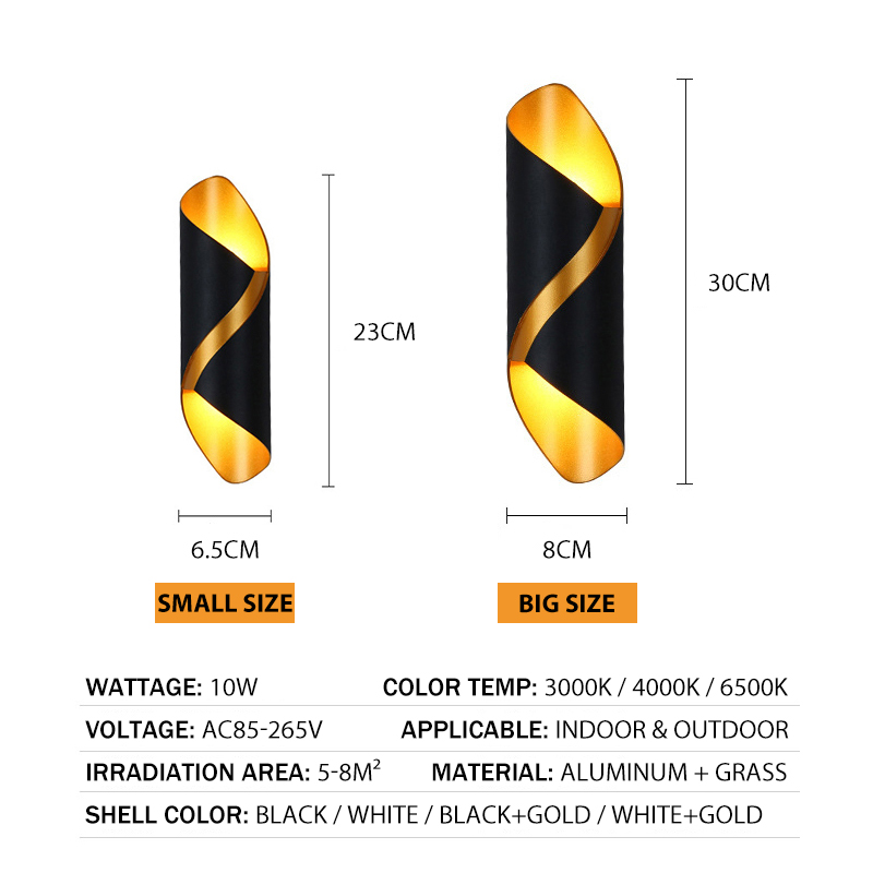 Yaratıcı Tasarım LED Duvar Lam - Interior Design Elements incelemesi ve fiyatı