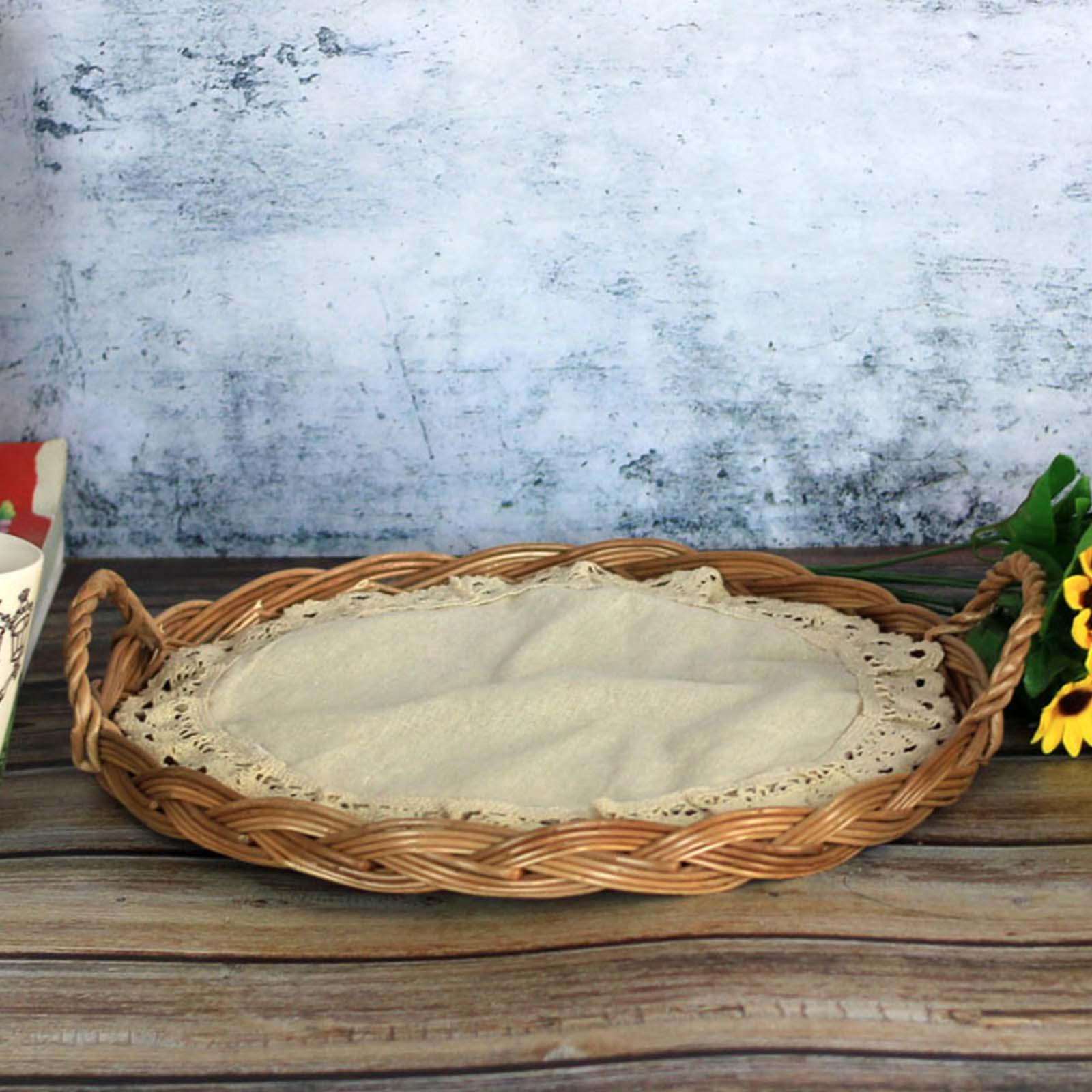 Yemek Kubbesi Kapağı ve Servis - Rattan Tray Handle incelemesi ve fiyatı