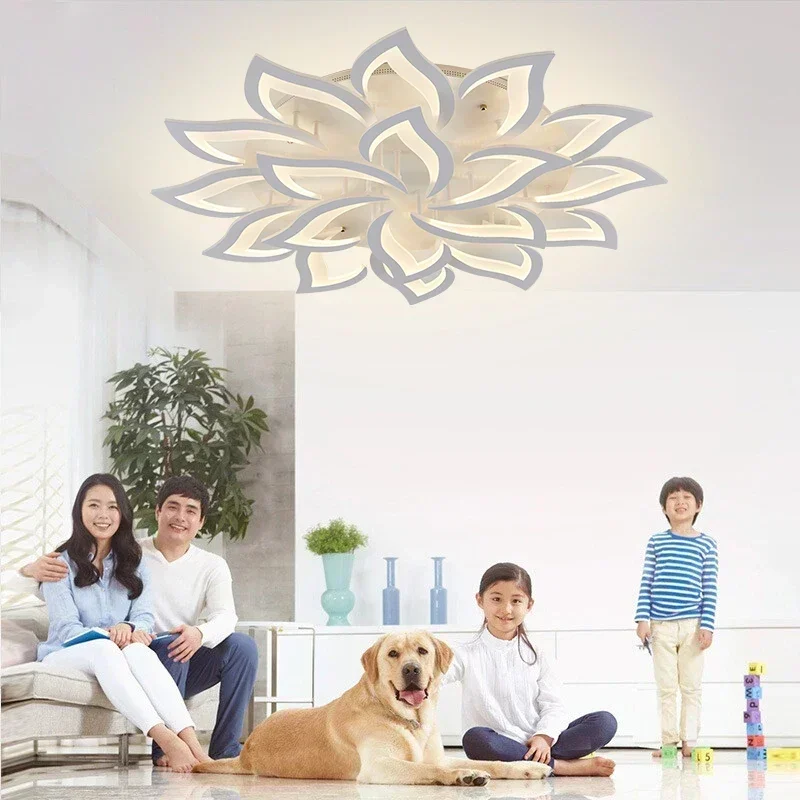 Tasarımcı LED Petal avize otur - Interior Design Elements incelemesi ve fiyatı