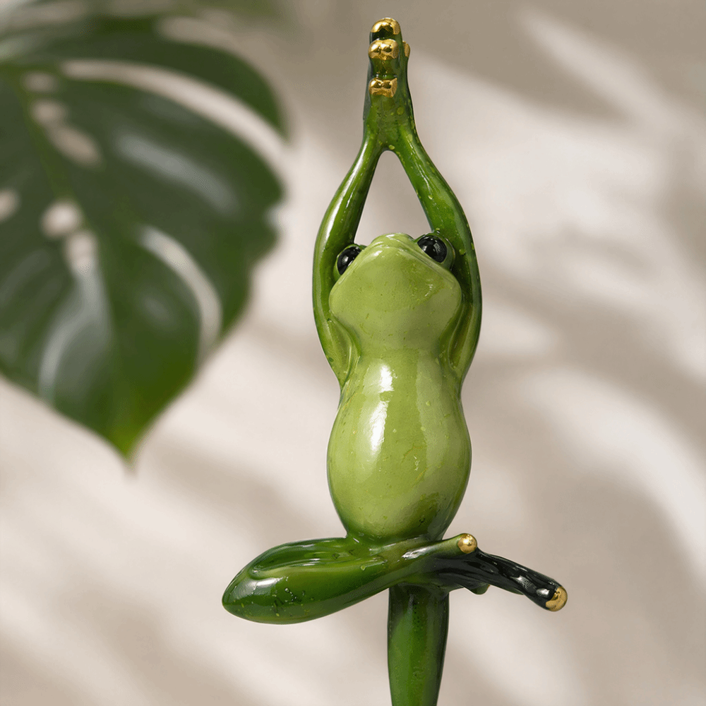 Reçine Yoga Pozlu Amfibi Figür - Interior Design Product incelemesi ve fiyatı