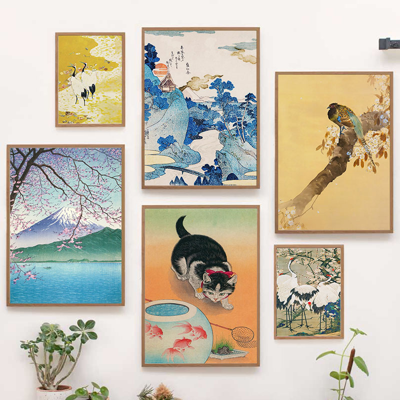 Japon Katsushika Hokusai tuval - Interior Design Home Decor incelemesi ve fiyatı