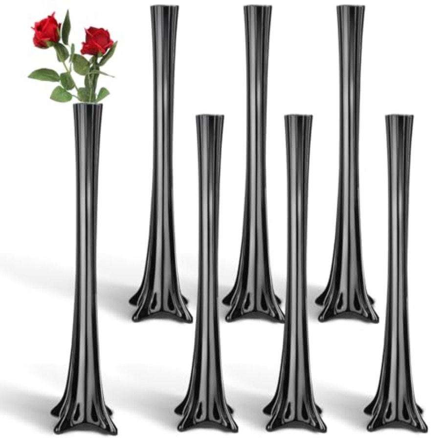 Düğün merkezi süslemeleri, res - Fluted Vase Tall incelemesi ve fiyatı